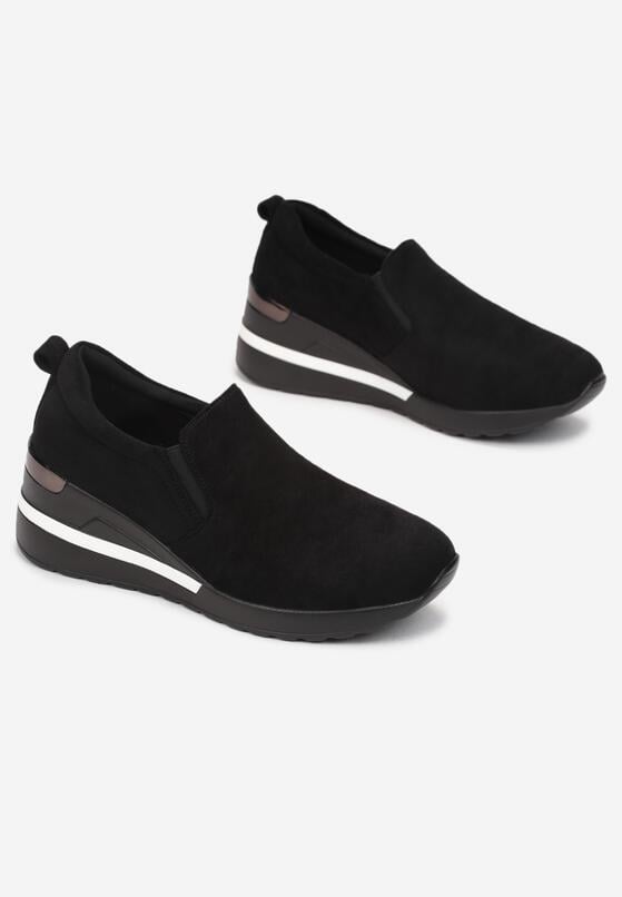 Czarne Sneakersy Thaless 4