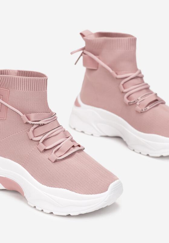 Różowe Sneakersy Kallissa 6