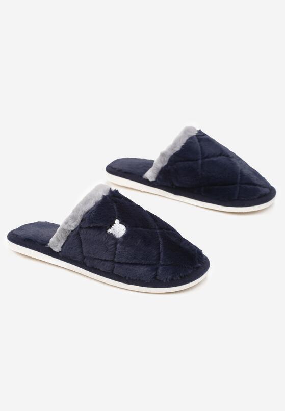 Papuci de casă Bleumarin 2