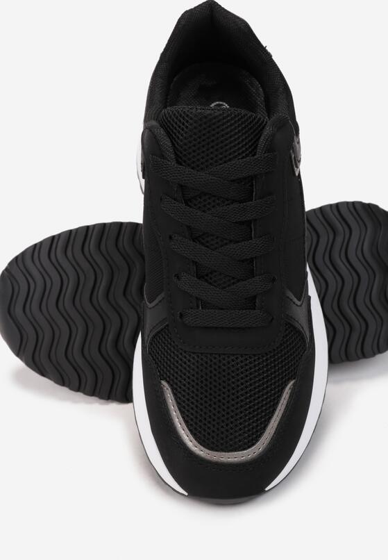 Czarne Sneakersy Ampeira 5