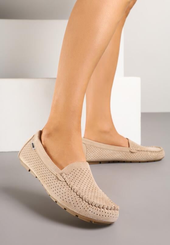 Mocasini Bej 2