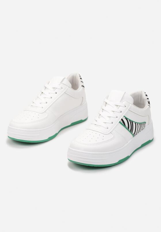 Biało-Czarne Sneakersy Phellythia 5