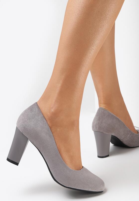 Szare Czółenka Endeda 1