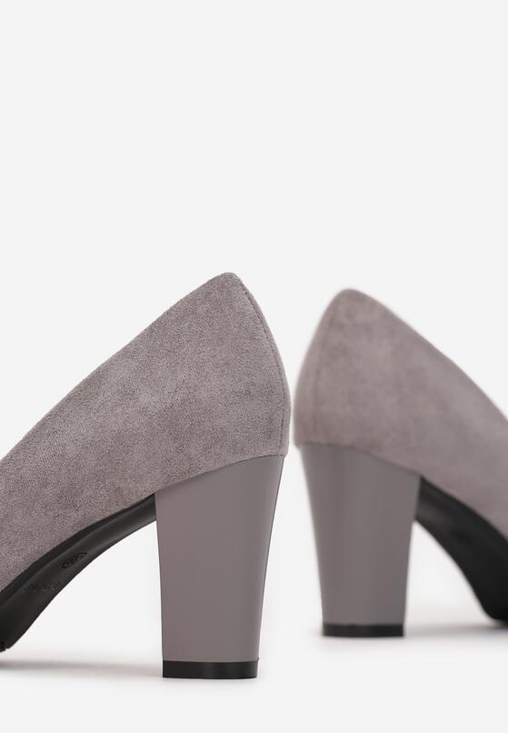 Szare Czółenka Endeda 5