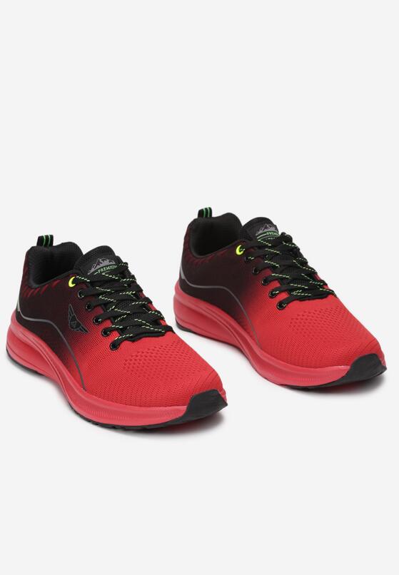 Pantofi sport Roșu cu negru 3