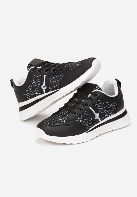 Czarne Sneakersy Kephiope 4