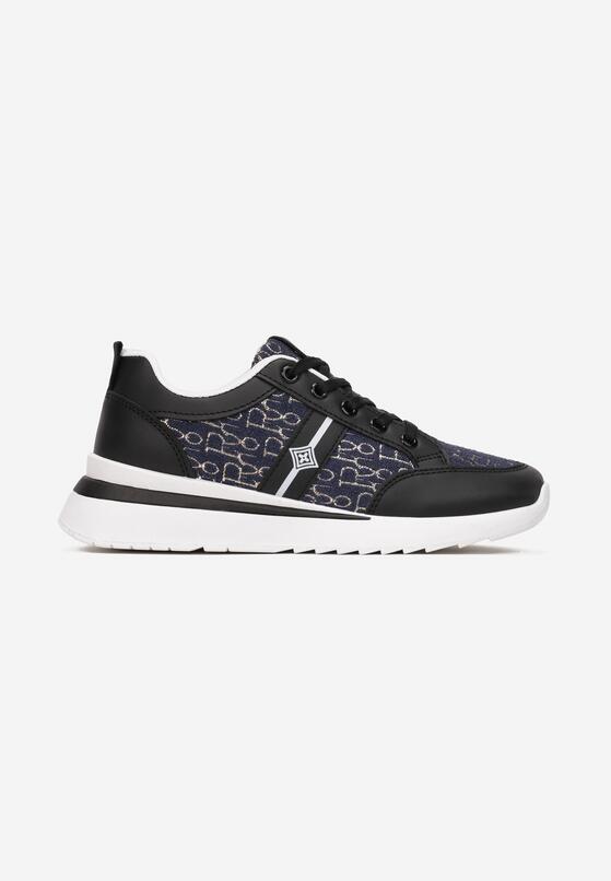 Czarno-Granatowe Sneakersy Kephiope 3