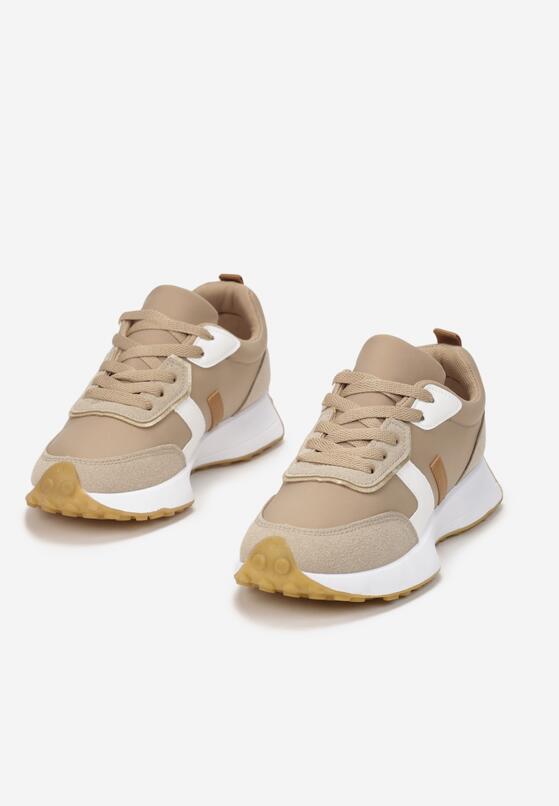 Ciemnobeżowe Sneakersy Dorylopei 6