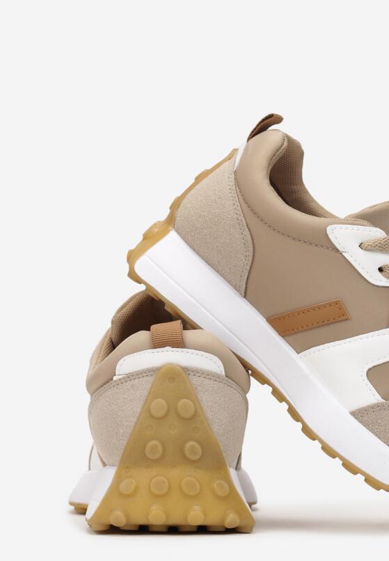 Ciemnobeżowe Sneakersy Dorylopei 7