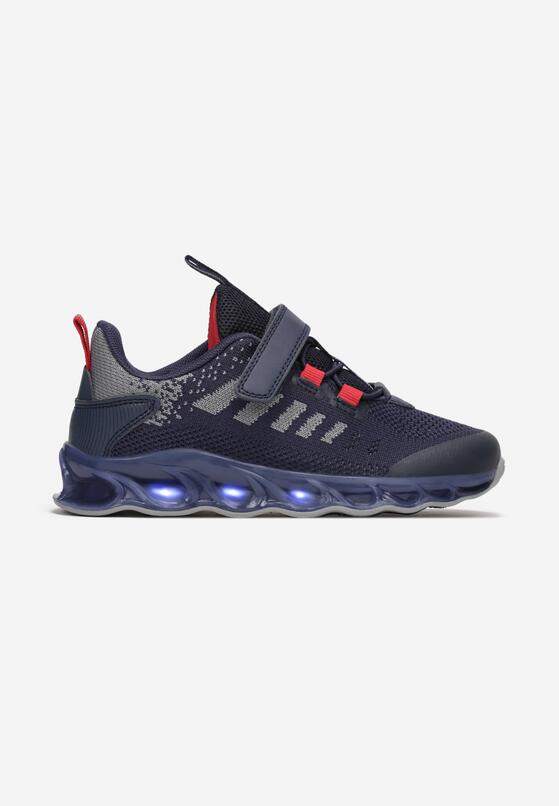 Granatowe Buty Sportowe LED Naesyne 1