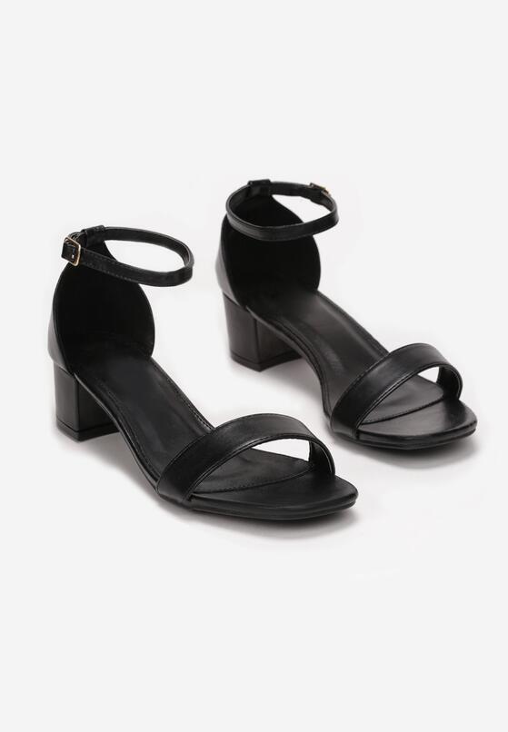 Czarne Sandały Ianthastis 5