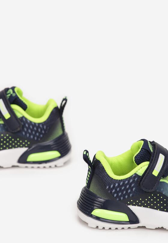 Pantofi sport Albastru cu verde 3