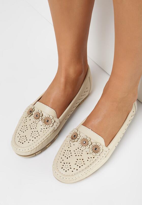 Mocasini Bej 2