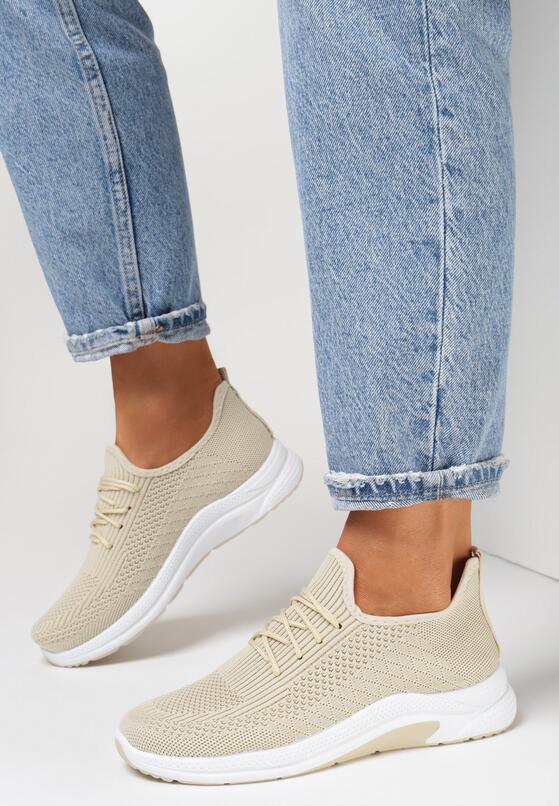 Beżowe Buty Sportowe Danon 2