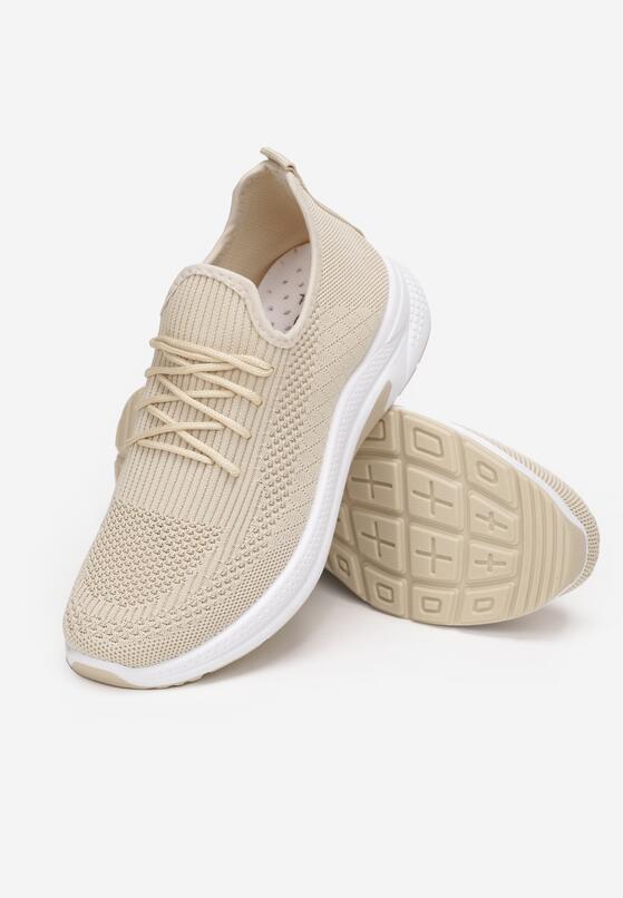 Beżowe Buty Sportowe Danon 4