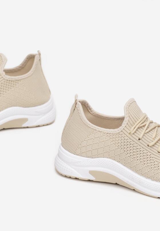 Beżowe Buty Sportowe Danon 5