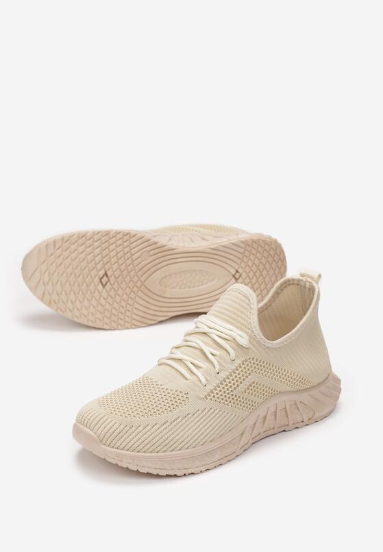 Beżowe Buty Sportowe Tymagio 5
