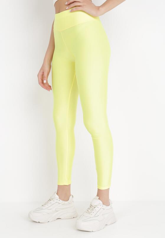 Żółte Legginsy Halareo 1