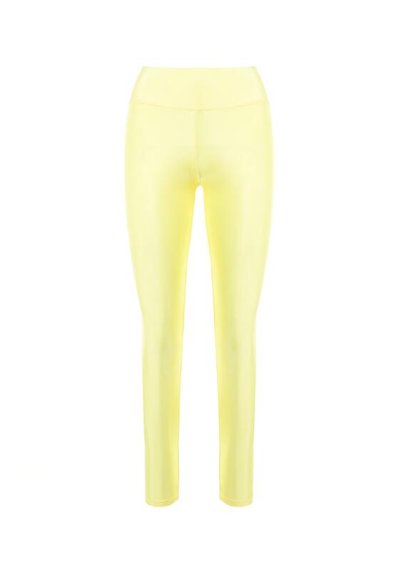 Żółte Legginsy Halareo 6