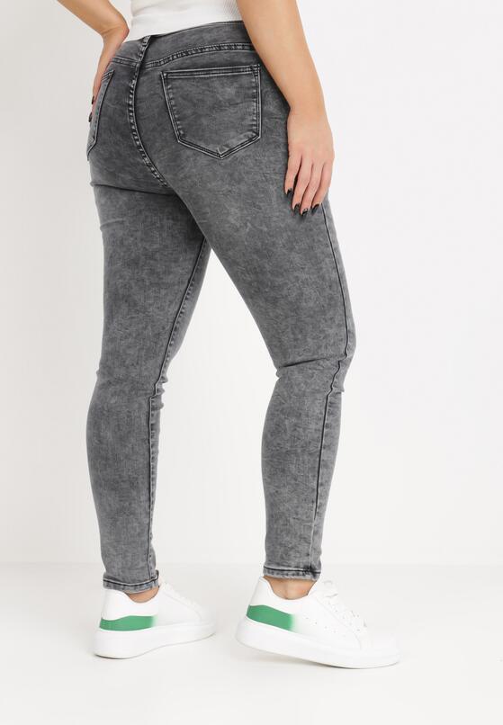Ciemnoszare Jeansy Skinny Pelandrou 3