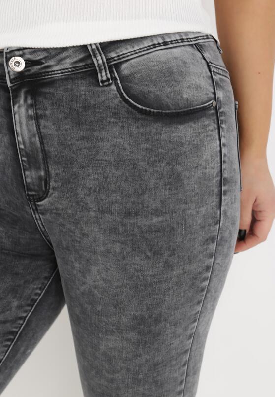 Ciemnoszare Jeansy Skinny Pelandrou 5