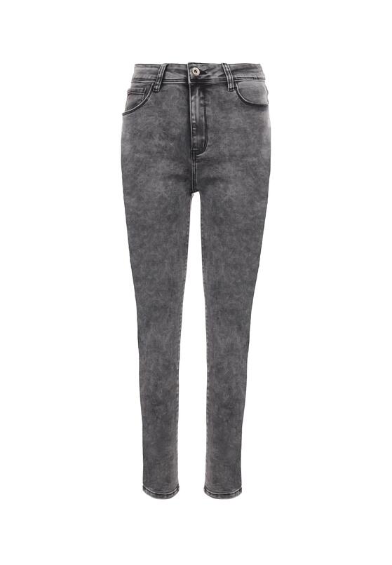 Ciemnoszare Jeansy Skinny Pelandrou 6