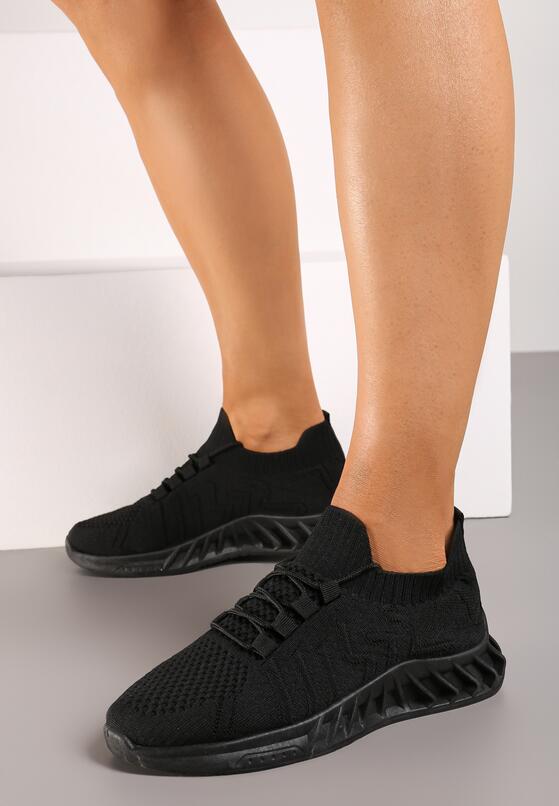 Czarne Buty Sportowe Casoclus 1