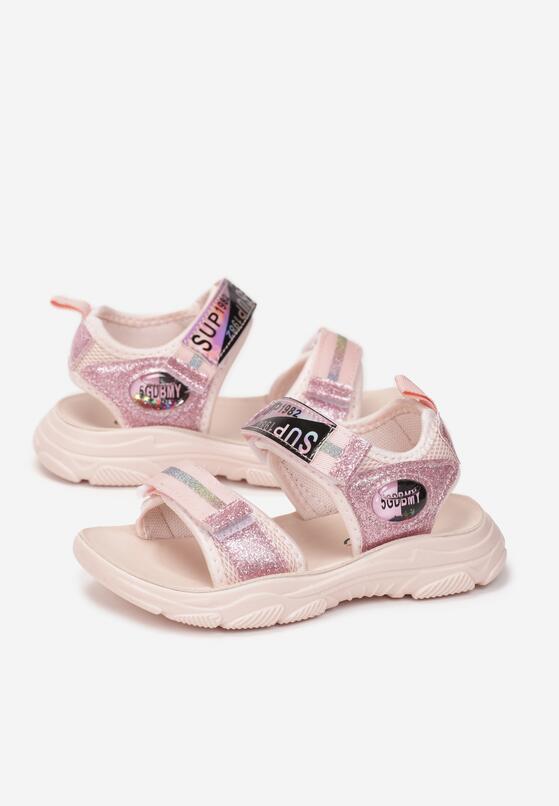 Różowe Sandały Phenerine 2