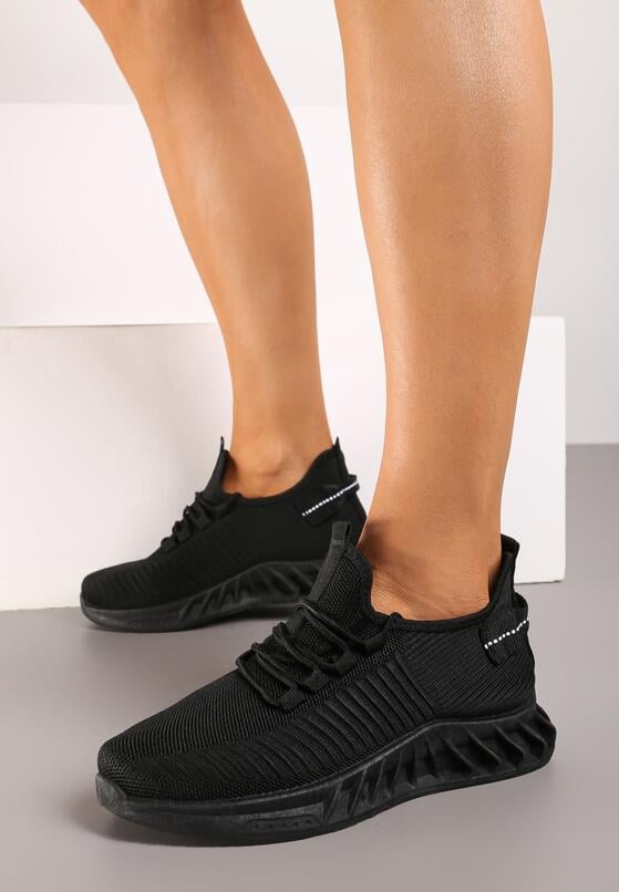 Czarne Buty Sportowe Khloron 1
