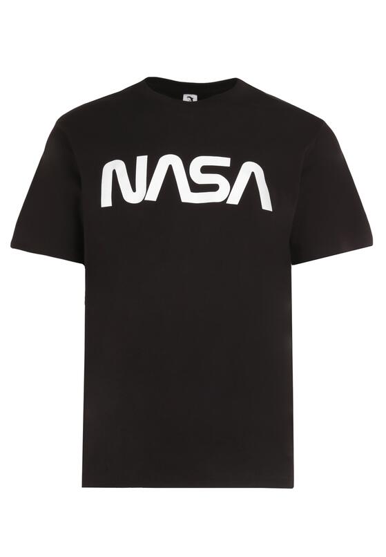 Czarny T-shirt z Bawełny Kydothoe 6