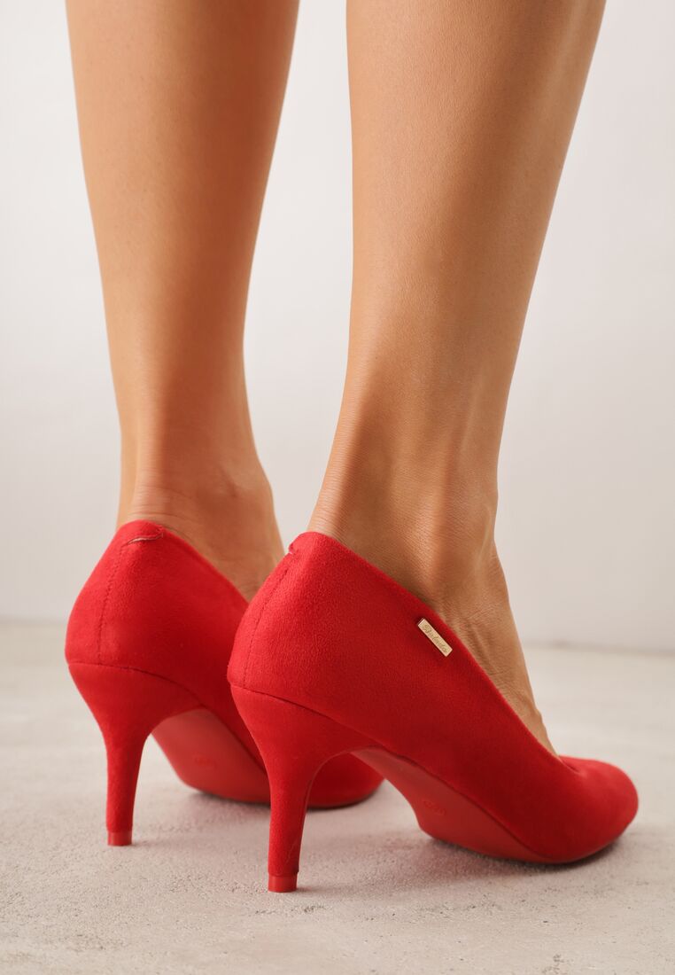 Pantofi stiletto Roșii 3