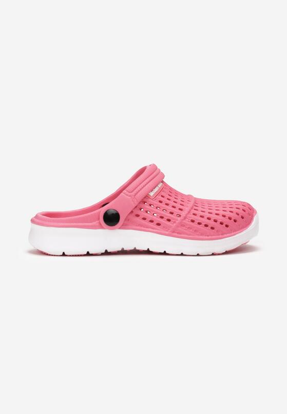Papuci Fucsia cu alb 1