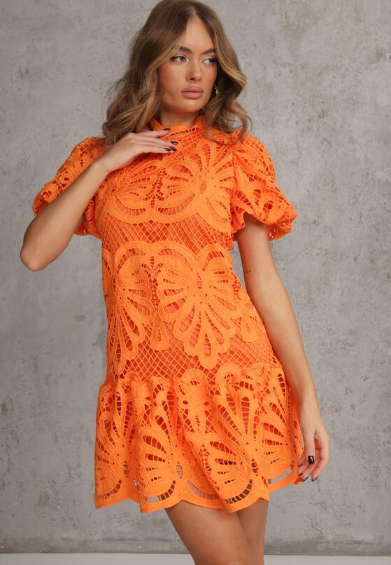 Rochie Portocalie 4