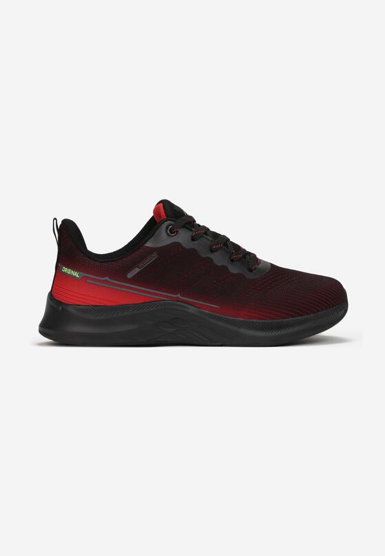 Pantofi sport Negru cu roșu 1