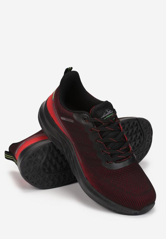 Pantofi sport Negru cu roșu 2