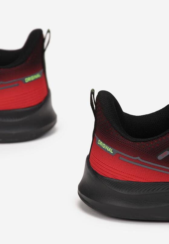 Pantofi sport Negru cu roșu 3