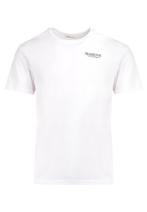Biały T-shirt Hippomeda 6