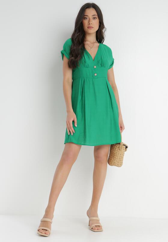 Zielona Sukienka Caffey 2