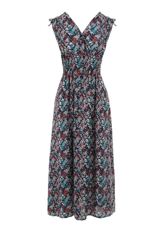 Granatowa Sukienka Soursa 6