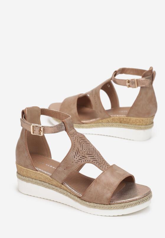 Brązowe Sandały Bovin 4