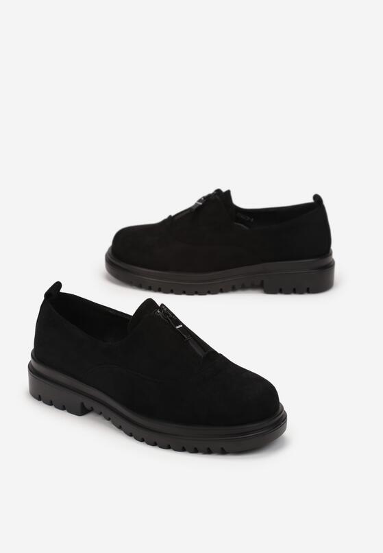 Czarne Półbuty Shvili 4