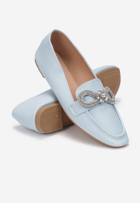 Mocasini Albastru deschis 4