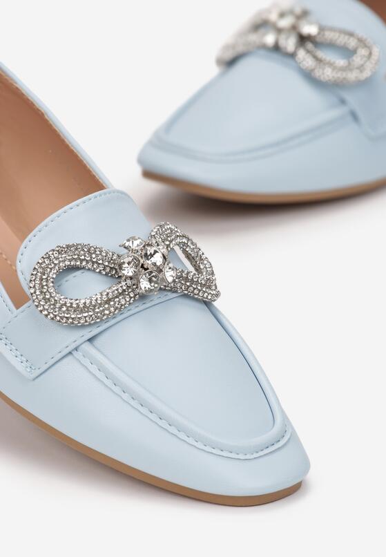Mocasini Albastru deschis 5
