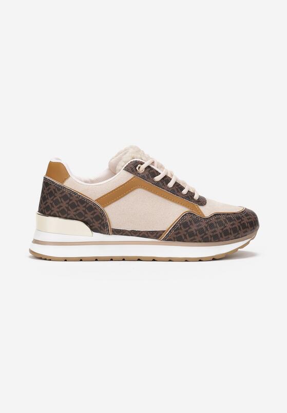 Sneakers Bej cu Maro 3