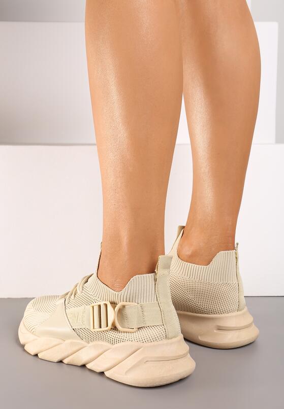 Beżowe Buty Sportowe Ancan 3