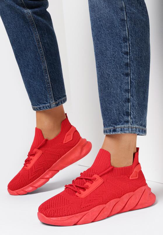 Czerwone Buty Sportowe Odocus 1