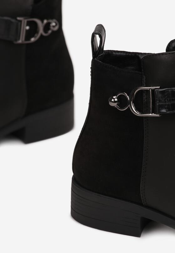 Czarne Botki Altenio 5