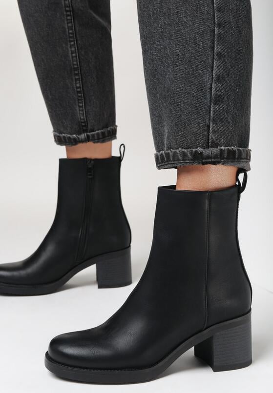 Czarne Botki Rudy 1