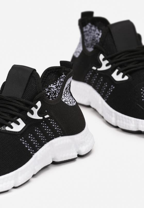 Czarne Buty Sportowe Milonia 5