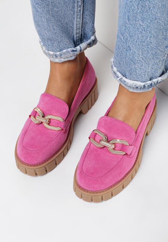 Różowe Mokasyny Sofredes 2